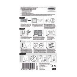 Command Large Picture Hanging Strips, Black - 4 count