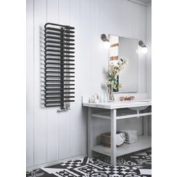 Screwfix black towel discount rail