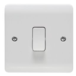 Crabtree Instinct 20A 1-Gang DP Control Switch White