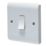 Crabtree Instinct 20A 1-Gang DP Control Switch White