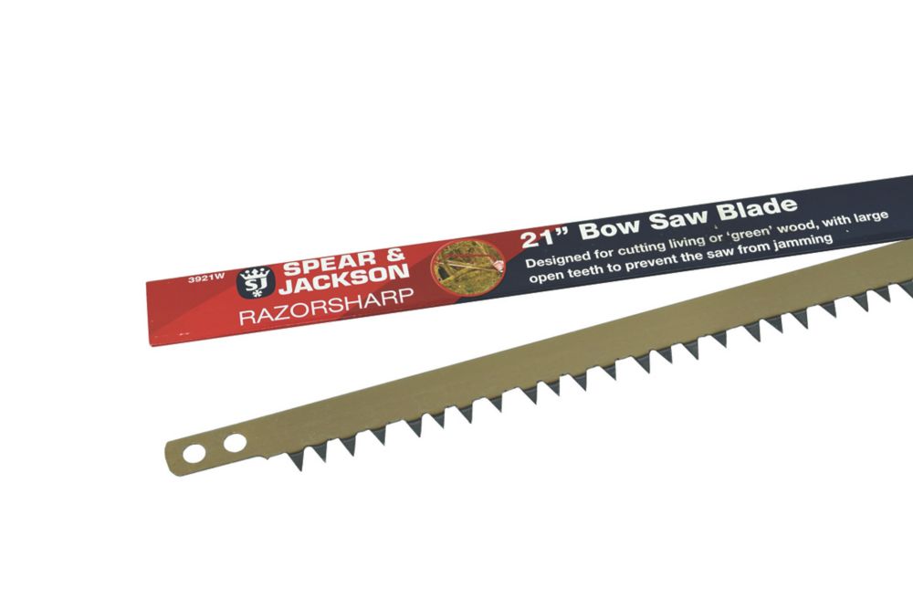 Wood hand deals saw blade