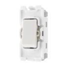 British General Nexus 800 Grid 20A Grid Intermediate Switch White