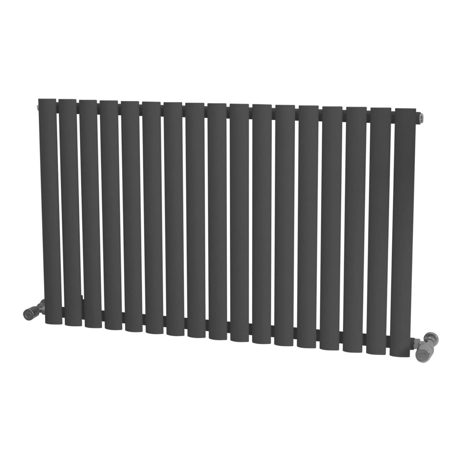 Ximax Fortuna 600mm x 990mm 2604BTU Anthracite Horizontal Designer Radiator (438TP)