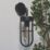 Zink Woking Outdoor Wall Light Fitting Black