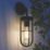 Zink Woking Outdoor Wall Light Fitting Black
