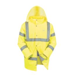 Site Shackley Hi-Vis Traffic Jacket Yellow X Large 58" Chest