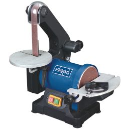 Scheppach BTS700 1" 250W Brushless Electric Belt & Disc Sander 230V