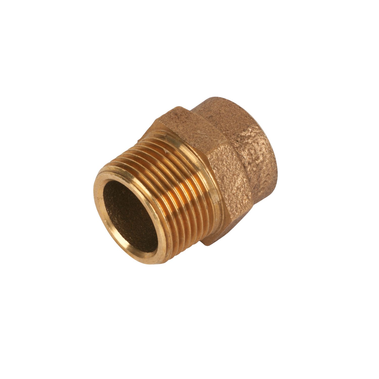 Endex Brass End Feed Adapting Male Coupler 22mm x 3/4" (43993)