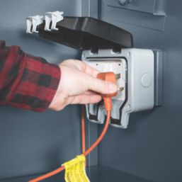 Asgard Max E Plus  8' x 3' (Nominal) Pent Metal Bike Store Grey