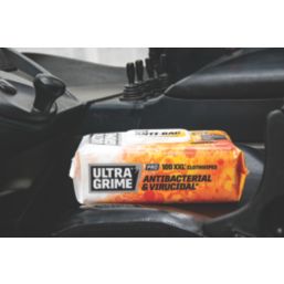Ultragrime Pro Antibac XXL+ Cleaning Wipes 100 Pack