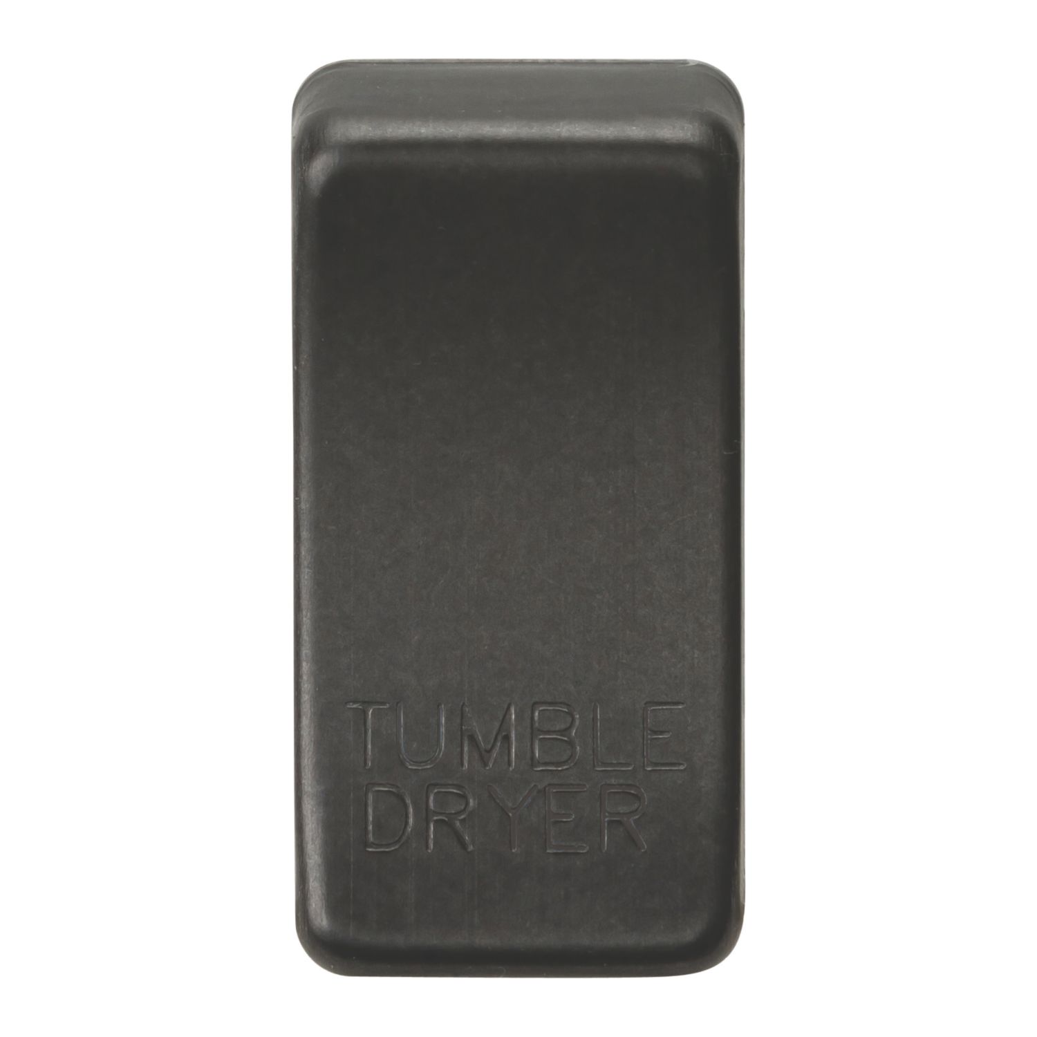 Knightsbridge 'TUMBLE DRYER' Switch Cover Smoked Bronze (439CT)