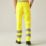 Regatta Pro Contract Stretch Action Trousers Yellow 44" W 31" L