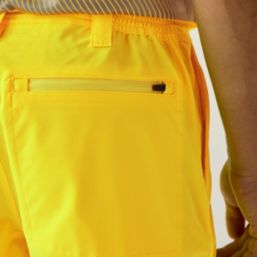 Regatta Pro Contract Stretch Action Trousers Yellow 44" W 31" L