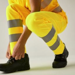 Regatta Pro Contract Stretch Action Trousers Yellow 44" W 31" L