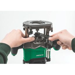 HiKOKI M3612DAJPZ 36/18V 1 x 2.5/5.0Ah Li-Ion Multi Volt 1/4" & 1/2" Brushless Cordless Plunge Router