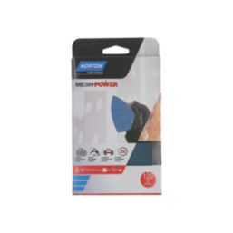 Norton  A203F 120 Grit 11-Hole Punched Multi-Material Sanding Sheets 100mm x 150mm 5 Pack