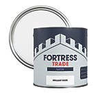 Fortress Trade  Satin White Trim Paint 2.5Ltr