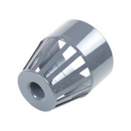 FloPlast  Vent Terminal Anthracite Grey 110mm