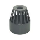 FloPlast  Vent Terminal Anthracite Grey 110mm