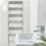 Time 1490mm x 530mm 1657BTU Silver Flat Designer Towel Radiator
