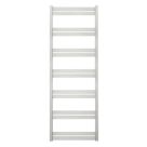 Time 1490mm x 530mm 1657BTU Silver Flat Designer Towel Radiator