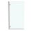 Ideal Standard i.life Frameless Silver Hinged Bath Screen Left-Handed 815-840mm x 1505mm