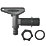 Straight PLC 19mm Tap, Washer & Nut