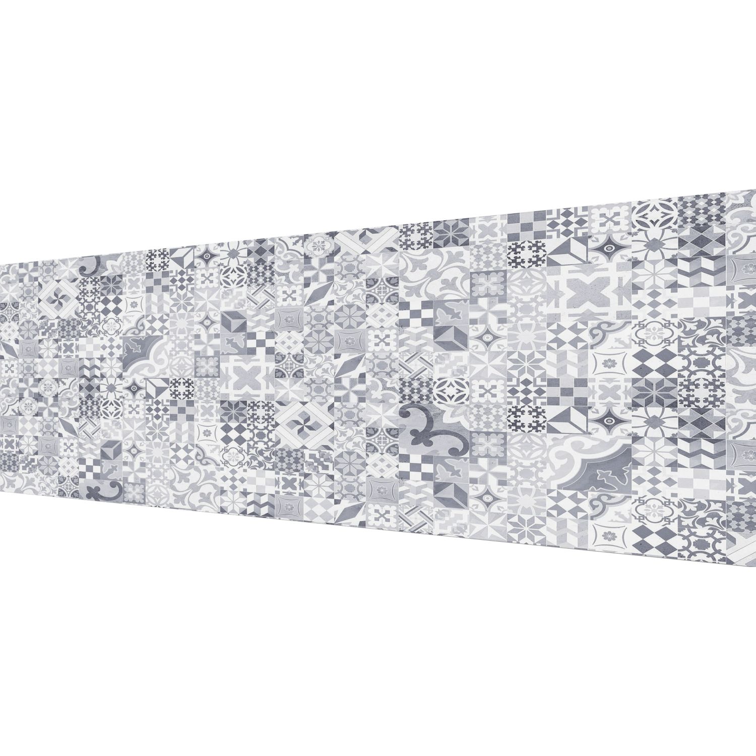 Splashwall Grey/Black/White Matt MDF Splashback 2440mm x 1220mm x 9mm (439RJ)