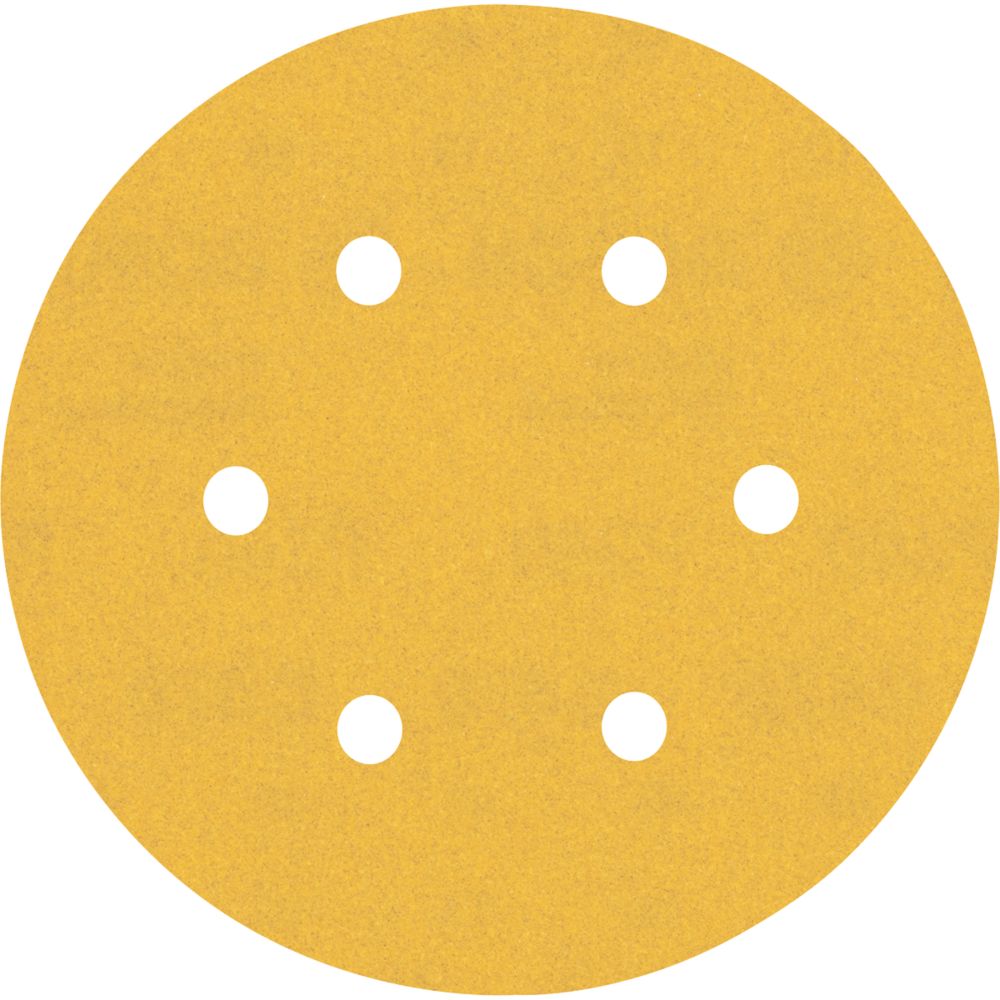 Bosch Expert C470 240 Grit 6Hole Punched Wood Sanding Discs 150mm 50