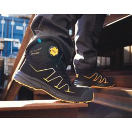 Solid Gear Reckon Size 11  Black Water-Resistant  Safety Boots