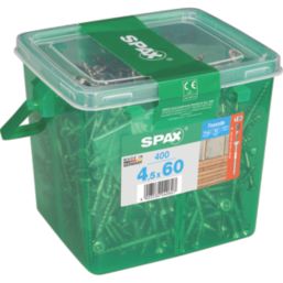 Spax  TX Countersunk Self Drilling Facade Screws 4.5mm x 60mm 400 Pack