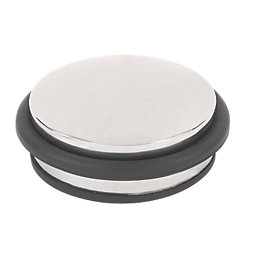 Dome Weight Door Stop 90 x 40mm Polished Stainless Steel