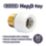 Hep2O  Plastic Push-Fit Adapting Male Coupler 28mm x 1"