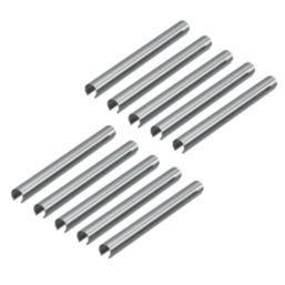ETAL 15mm Pipe Covers Chrome 10 Pack