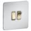 Knightsbridge  10AX 2-Gang 2-Way Light Switch  Matt White