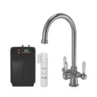 ETAL Bishop Traditional Cruciform Style 3-in-1 Boiling Water Kitchen Tap Chrome