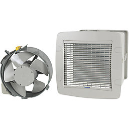 Vent-Axia W163610  (5 3/4") Axial Commercial Extractor Fan  Soft-Tone Grey 220-240V