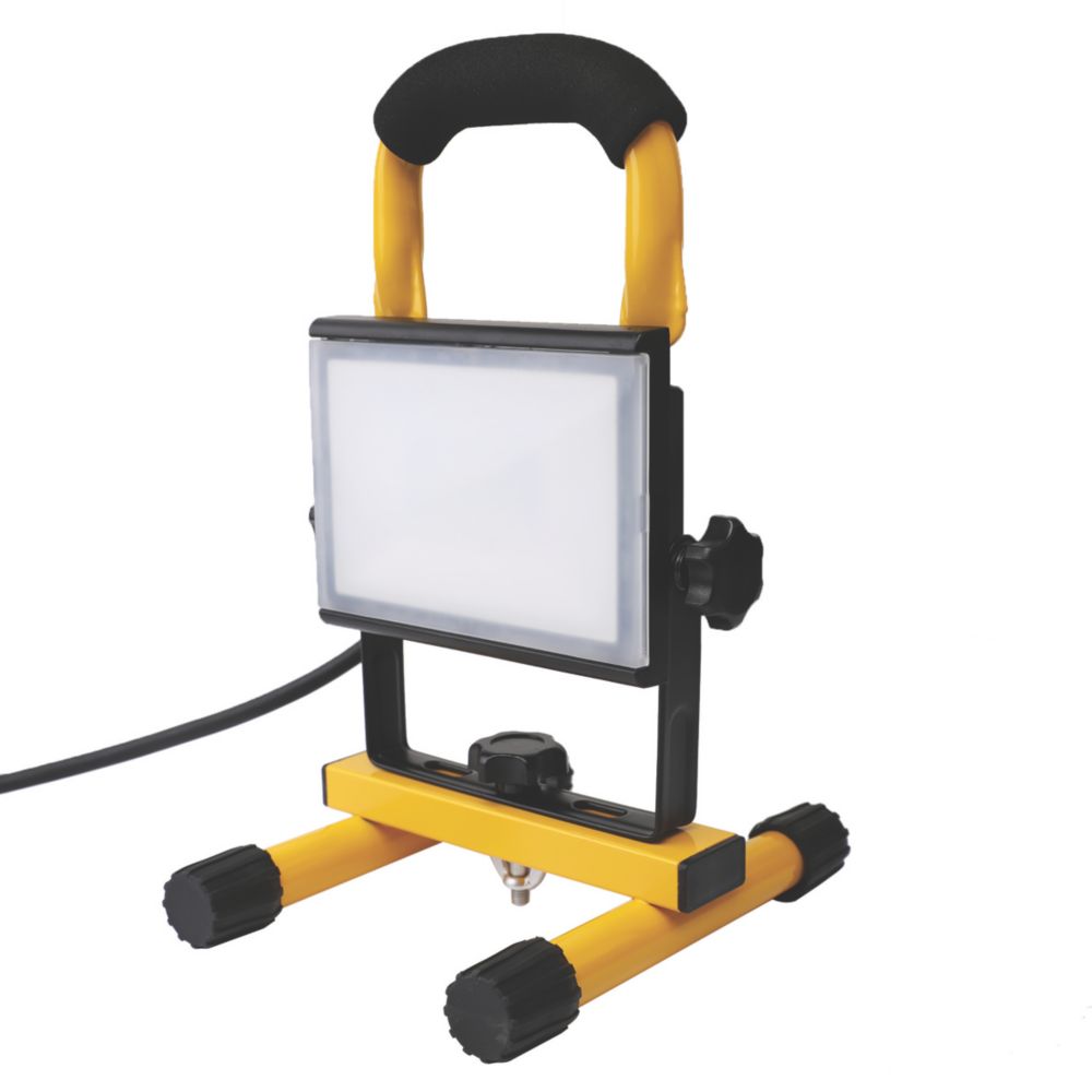 LAP LED Mains-Powered Work Light 10W 1000lm 220-240V - Screwfix