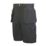Scruffs Trade Flex Holster Work Shorts Black 38" W
