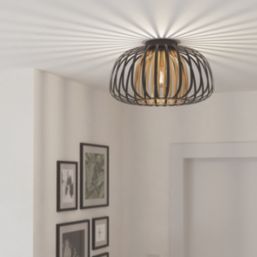 Eglo Encinitos Ceiling Light Black & Gold