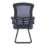 Nautilus Designs Luna Medium Back Cantilever/Visitor Chair Blue