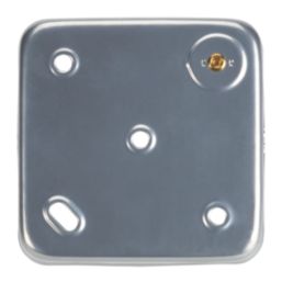 Contactum G712GB 1/2-Module Grid Metal-Clad Back Box 37mm