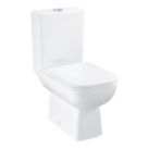 Grohe Start Edge Ceramic Soft-Close Close Coupled Toilet Dual-Flush 5Ltr