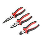 Forge Steel  Mixed Plier Set 3 Pieces