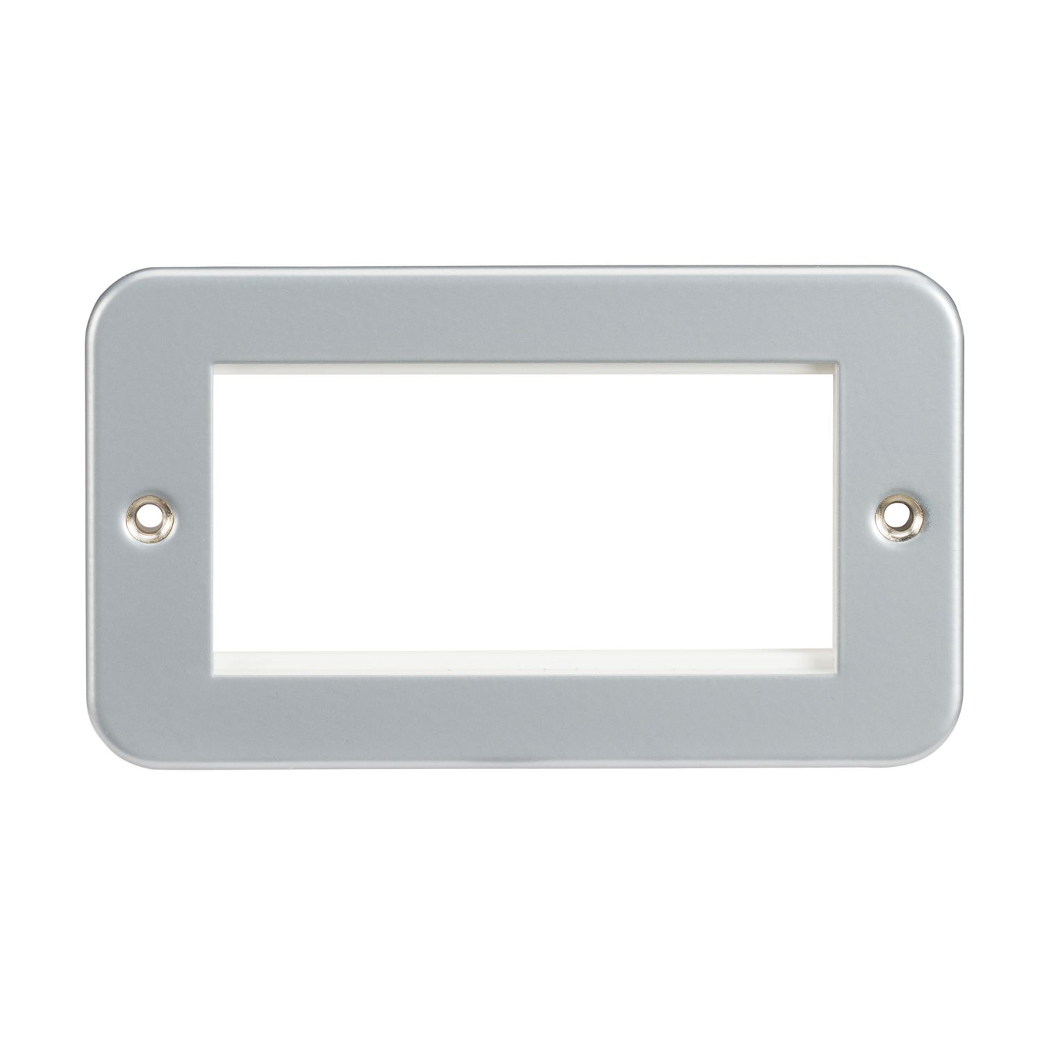 Knightsbridge 4-Module Modular Metal Clad Faceplate (440YA)