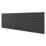 Ximax Oceanus 595mm x 1800mm 3894BTU Black Horizontal Designer Radiator