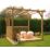 Forest Ultima 8' x 8' (Nominal) Flat Pergola & Patio Deck Kit