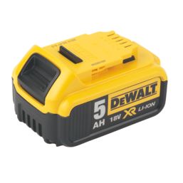 Dewalt 18v 5ah battery screwfix new arrivals