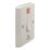 Crabtree Capital 20A 1-Gang DP Fridge Freezer Switch White with Neon