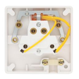 Crabtree Capital 20A 1-Gang DP Fridge Freezer Switch White with Neon
